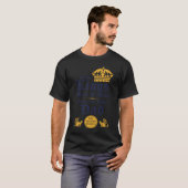 Beste Papa Koning Kroon Vaderdag T-shirt (Voorkant volledig)