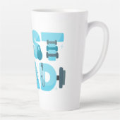 'Beste papa' Latte Mok (Rechts)