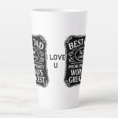 Beste Papa Latte Mok (Voorkant)