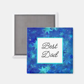 Beste papa magneet (Voorkant / Achterkant)