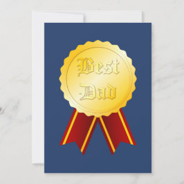 Beste Papa Medaille Lint Vaderdag