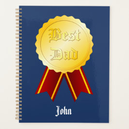 Beste Papa Medaille Lint Vaderdag Planner