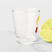 Beste Papa Medaille Lint Vaderdag Shot Glas (Links)