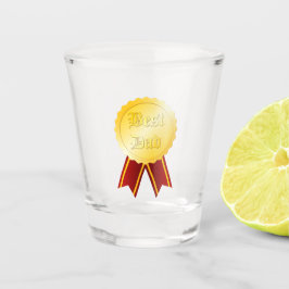 Beste Papa Medaille Lint Vaderdag Shot Glas