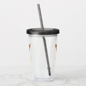 Beste Papa Medaille Vaderdag Acryl Drinkbeker (Links)