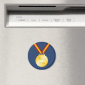 Beste Papa Medaille Vaderdag Magneet (Insitu (Vaatwasser))