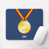 Beste Papa Medaille Vaderdag Muismat (Met muis)