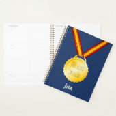 Beste Papa Medaille Vaderdag Planner (Display)