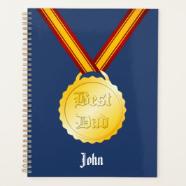 Beste Papa Medaille Vaderdag Planner