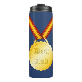 Beste Papa Medaille Vaderdag Thermosbeker