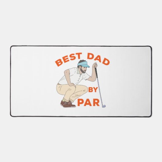 Beste Papa Met Par Bureaumat (Voorkant)