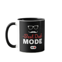 Beste papa-modus aan mok | Leuke papa cadeau | Vad