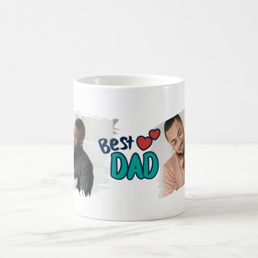 Beste papa Mok vaders dag cadeau met foto (Center)