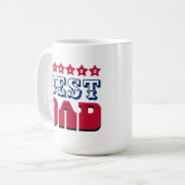 Beste papa naam en foto ter wereld | vaderdag koffiemok (Voorkant links)