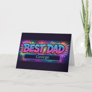 "BESTE PAPA" ontwerp met tijdelijke aanduiding voo Kaart