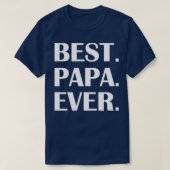 BESTE PAPA OOIT3 T-SHIRT (Design voorkant)