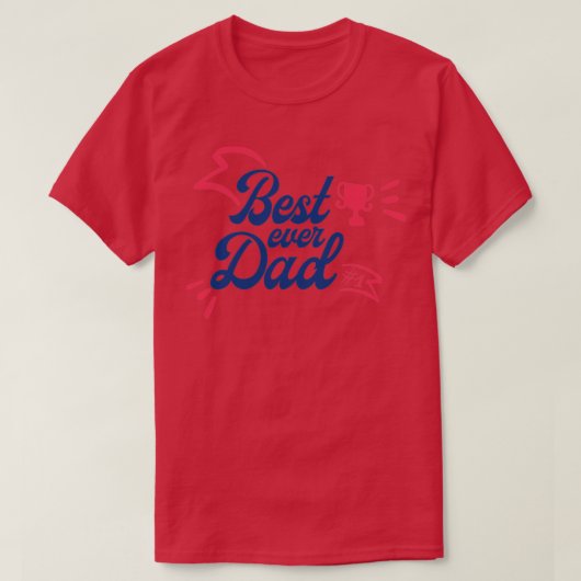 Beste papa ooit80 t-shirt (Design voorkant)