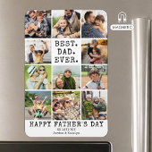 Beste Papa Ooit 11 Foto Collage Vaderdag Magneet