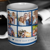 Beste papa ooit 12 foto collage maak je eigen