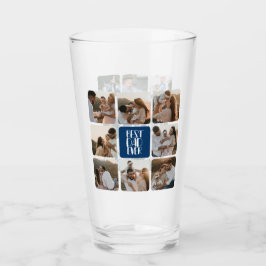 Beste Papa Ooit 16 Foto Handgeschreven Tekst Glas