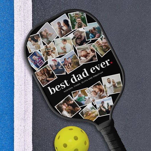 Beste papa ooit 20 foto pickleball paddle
