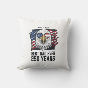 Beste papa ooit 250 jaar patriottische adelaar pap kussen