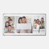 Beste papa ooit | 3 foto collage gepersonaliseerd bureaumat (Keyboard & Muis)