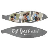 Beste papa ooit 3 foto vaders dag college basketbal (Panelen)