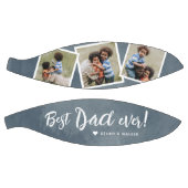 Beste papa ooit 3 foto vaders dag college basketbal (Panelen)