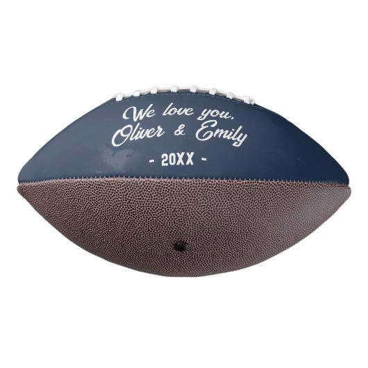 Beste papa ooit 3 foto's Father's Day Keepsake American Football (Gedraaid 270)