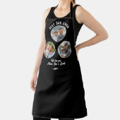 Beste papa ooit 3 foto's Father's Day Keepsake Schort (Insitu)