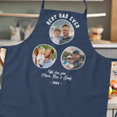 Beste papa ooit 3 foto's Father's Day Keepsake Schort
