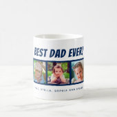 Beste papa ooit 3 foto's koffiemok (Center)