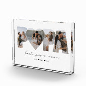 Beste Papa ooit 4 Fotocollage voor papa of opa Fotoblokken (Rechts)