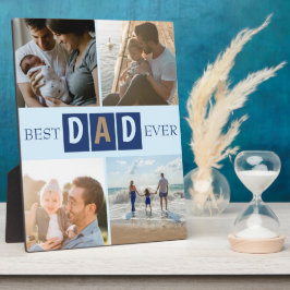 Beste Papa Ooit 4 Foto's Fotoplaat