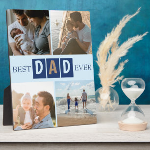 Beste Papa Ooit 4 Foto's Fotoplaat