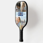 Beste Papa Ooit 4 Foto's Pickleball Paddle (Links)