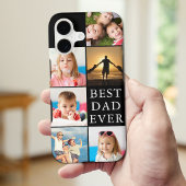 BESTE PAPA OOIT 6 Foto Collage Case-Mate iPhone Case