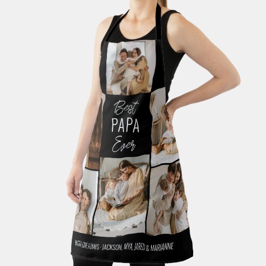 Beste PAPA ooit 6 foto Schort (Insitu)