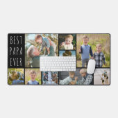 Beste Papa Ooit 9 Foto Collage Bureaumat (Keyboard & Muis)