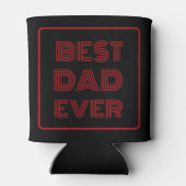 Beste papa ooit aangepast script blikjeskoeler (Achterkant)