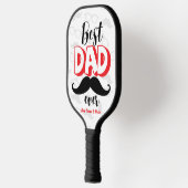 Beste papa ooit aangepast vadersdaggeschenk pickleball paddle (Links)