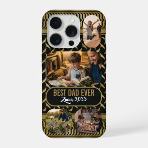 Beste papa ooit Aangepaste 4 foto's Palestijnse Ke iPhone 15 Pro Case