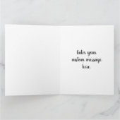 Beste papa ooit aangepaste foto afspeellijst begro kaart (Binnen)