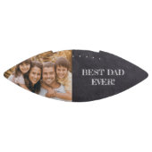 Beste papa ooit! Aangepaste foto cadeau American Football (Paneel)