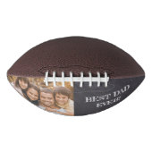 Beste papa ooit! Aangepaste foto cadeau American Football (Voorkant)
