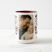 Beste papa ooit Aangepaste foto | Gepersonaliseerd Mok (Midden)