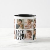 Beste papa ooit Aangepaste foto | Gepersonaliseerd Mok (Midden)