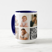Beste Papa Ooit Aangepaste Foto | Gepersonaliseerd Mok (Voorkant links)