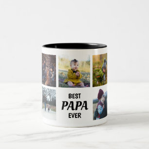 Beste Papa ooit aangepaste foto Mok
